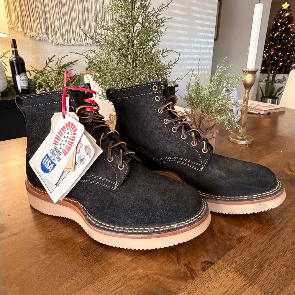 WHITES C350-CS Men’s Black RO Leather Boots Sz 13 NEW
